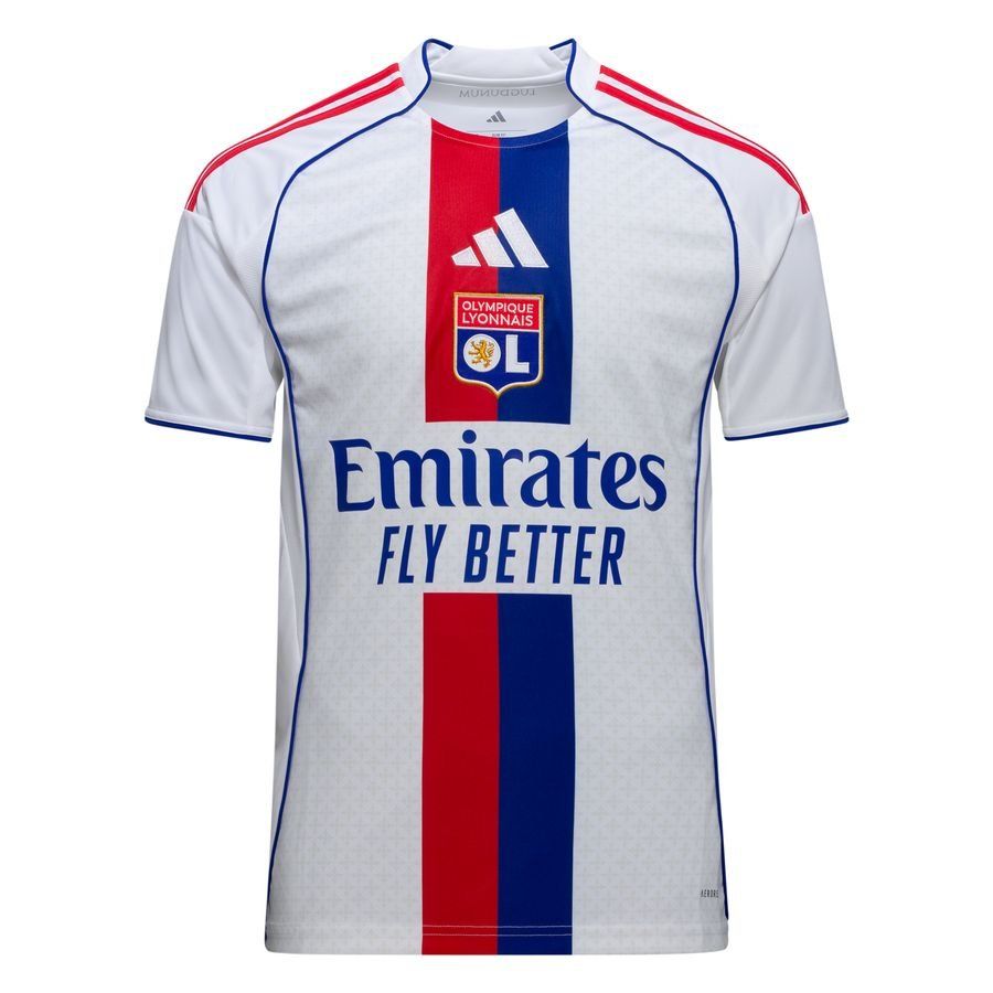 Lyon Home Shirt 2025/26 - Men's-SoccerKits Hub | Buy Soccer Jerseys Online